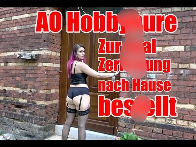 Ao Anal Hobbyhure nach Hause bestellt.