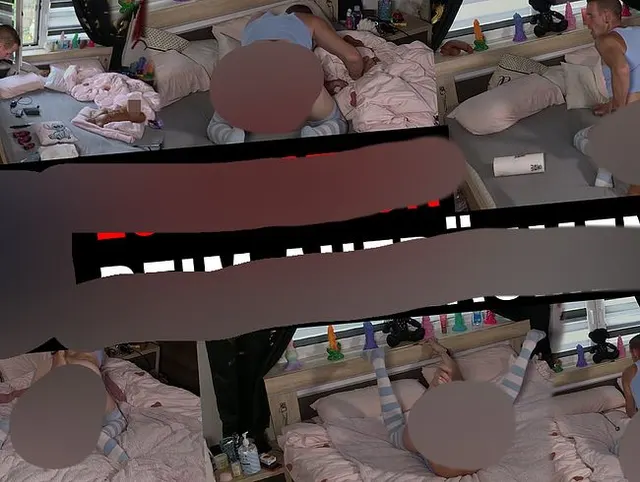 Femboy Eskalation beim Aufräumen - 2 Dildos im Arsch