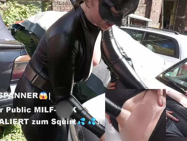 OMG SPANNER!! Outdoor Public MILF-FICK ESKALIERT zum Squirt!!