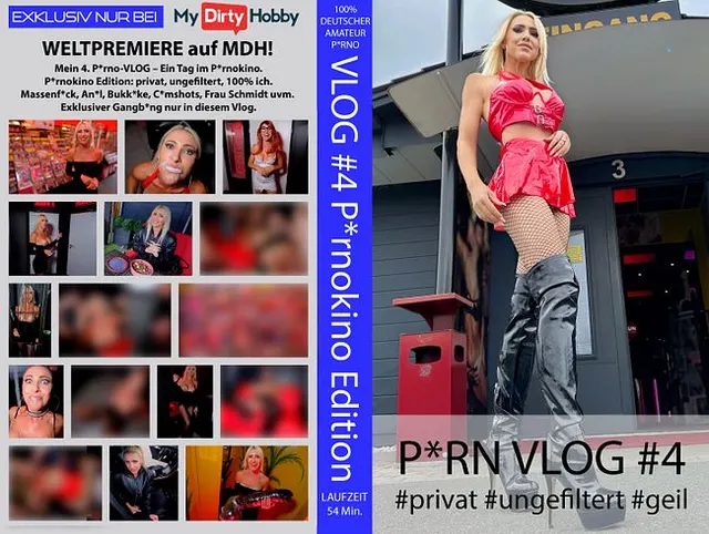 EXKLUSIVE PREMIERE | Mein Porno VLOG #4 – PORNOKINO Edition! privat-ungefiltert-geil! Exklusiver GB