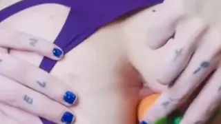 Schön Anal mit meinem Dildo