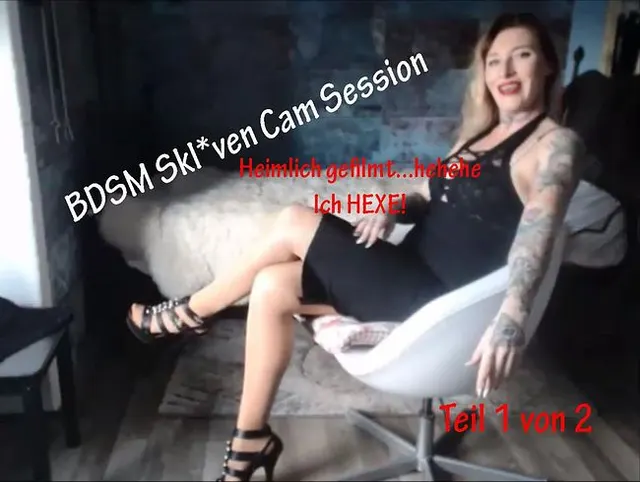 Sklaven Cam Session! Heimlich gefilmter Mitschnitt Teil 1 | by Lady_Demona