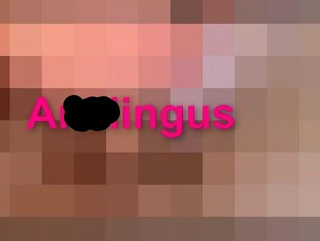 Analingus