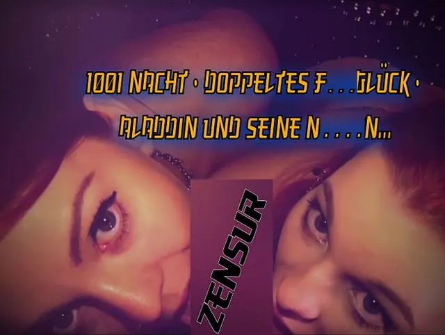 1001 Nacht - Doppeltes Fickglück - Aladdin und seine Nutten...