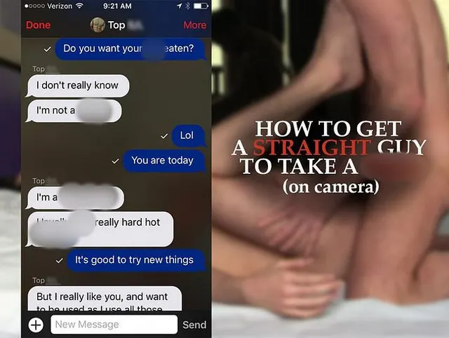 Wie bekomme ich einen Straight Guy, um einen Schwanz zu nehmen!