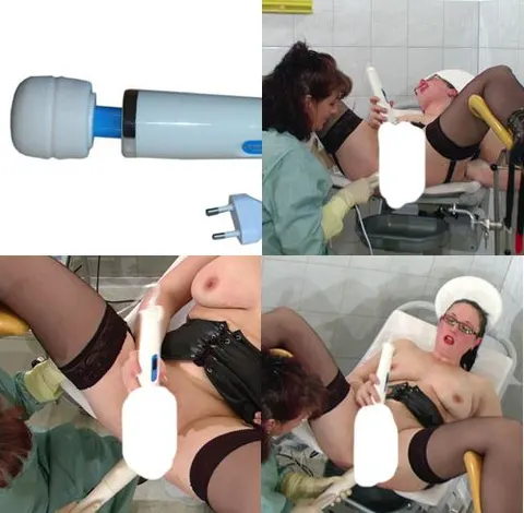 Magic Wand für Fotze und Arschfotze - mit Anna Anal