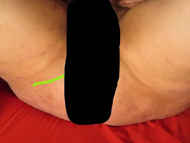 Der Ladyfinger schon wieder in meinem Arsch