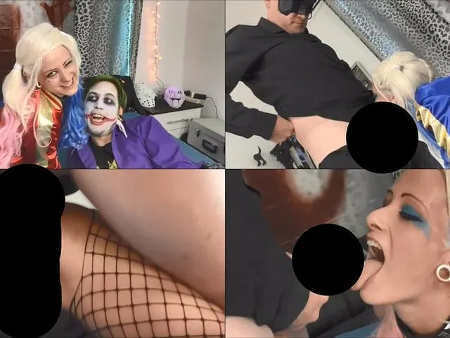 Helloween-Party-Fick – „Bätmann“ fickt Joker’s Freundin hart durch