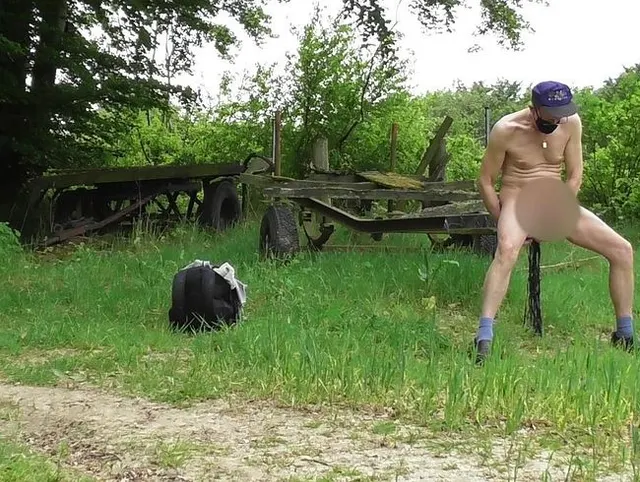 outdoor nackt erwischt und benutzt 2
