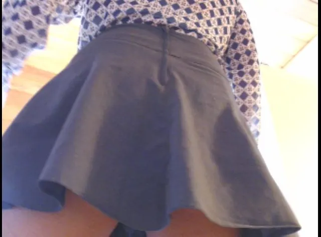 Upskirt im Office